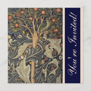 Invitaciones elegantes de William Morris