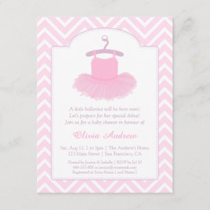 Invitaciones Elegantes para Baby Shower de Bailari