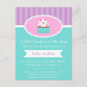 Invitaciones Elegantes y Dulces para Baby Shower d