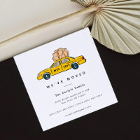 Invitaciones en movimiento de la plaza de taxis am