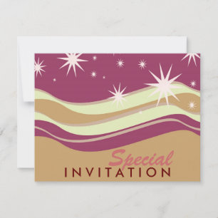 Invitaciones especiales a las estrellas del desier