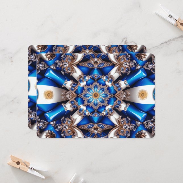 Invitaciones especiales con diseño argentino (Anverso/Reverso In Situ)