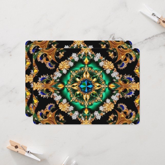 Invitaciones especiales con diseño de colores bras (Anverso/Reverso In Situ)