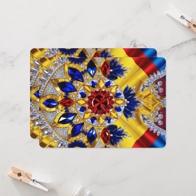 Invitaciones especiales con diseño rumano (Anverso/Reverso In Situ)