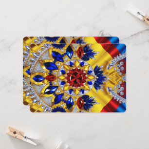 Invitaciones especiales con diseño rumano