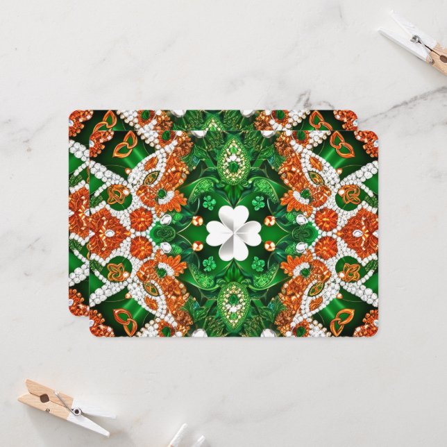 Invitaciones especiales con Ireland Colors Design (Anverso/Reverso In Situ)