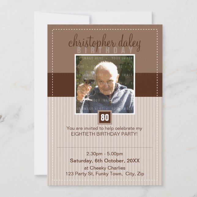 INVITACIONES ESPECIALES :: cuadrado adorable 7P (Anverso)