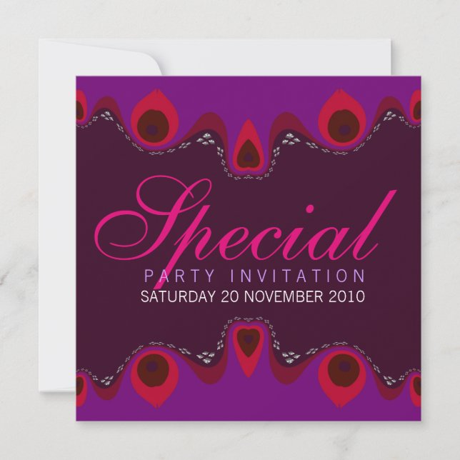 Invitaciones especiales de Diosa Inner Flame (Anverso)