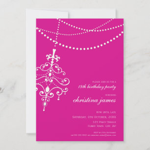 INVITACIONES ESPECIALES :: lámpara de araña + luce