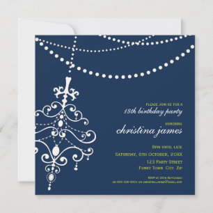 INVITACIONES ESPECIALES :: lámpara de araña + luce