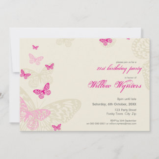 INVITACIONES ESPECIALES :: mariposas 4L