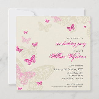 INVITACIONES ESPECIALES :: mariposas 4SQ