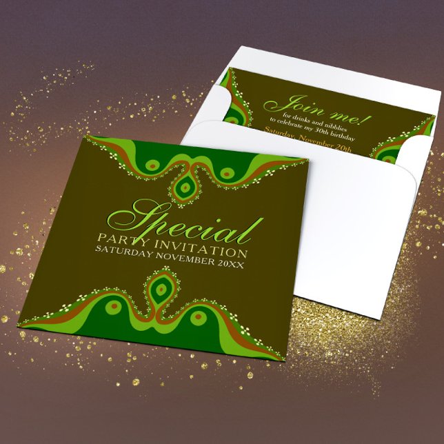 Invitaciones Especiales Tierra Goddesian (Subido por el creador)