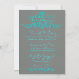 Invitaciones exclusivas de boda de lujo
