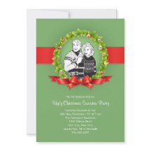 Invitaciones feas del fiesta del suéter del