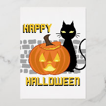 Invitaciones felices de Halloween