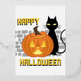 Invitaciones felices de Halloween