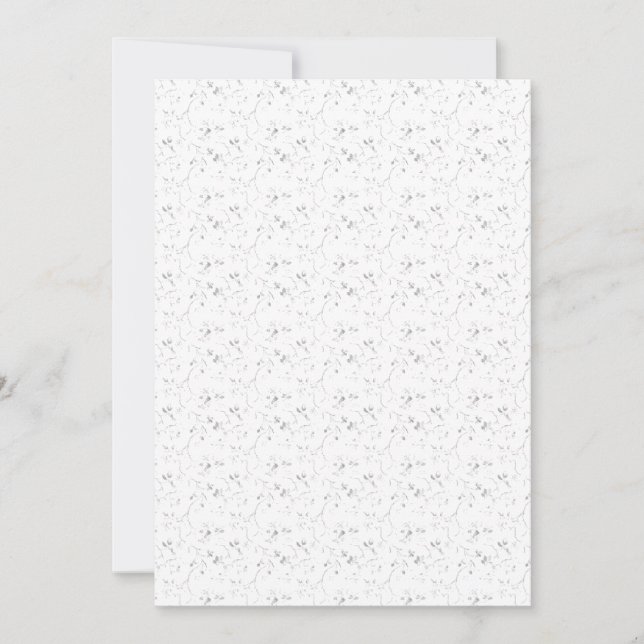 Invitaciones | Floral Vine – Minimalista Elegante (Anverso)