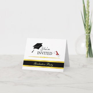 Invitaciones formales de graduación - Personalizar