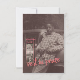 invitaciones funerarias de descanso en paz