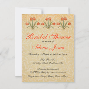 Invitaciones Hermosas de Ducha Nupcial para Boda