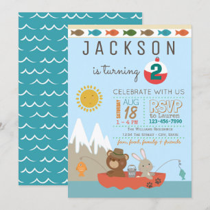 Invitaciones lindas de la fiesta de cumpleaños de