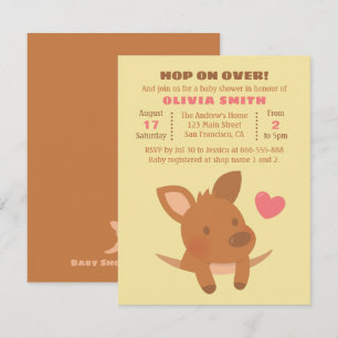 Invitaciones lindas del fiesta de Baby Shower del