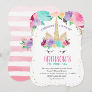Invitaciones mágicas a la ducha de natalidad unico