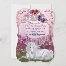 Invitaciones mágicas de la fiesta de cumpleaños