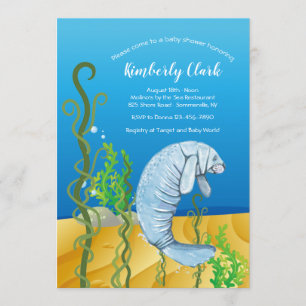 Invitaciones Manatee