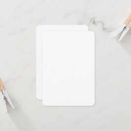 Invitaciones Mate Personalizadas 3.5x5 | Esquinas 