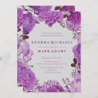 Invitaciones místicas a la floración púrpura