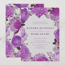 Invitaciones místicas a la floración púrpura