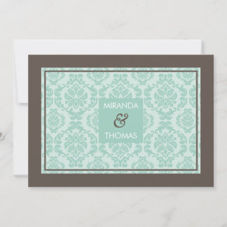INVITACIONES MODERNAS DE BODA :: Colores damascos