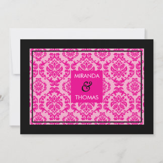 INVITACIONES MODERNAS DE BODA :: colores de damasc