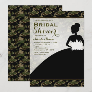 Invitaciones modernas para novia en despedida de s