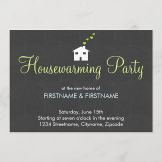Invitaciones modernas simples del fiesta del