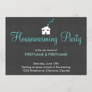 Invitaciones modernas simples del fiesta del