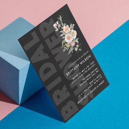Invitaciones modernas y audaces a la ducha de novi