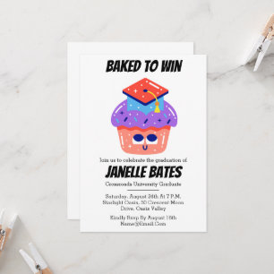 invitaciones modernas y divertidas a la graduación