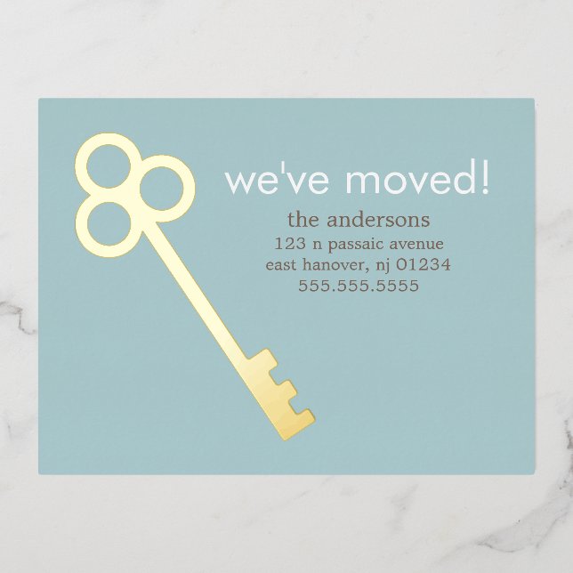 Invitaciones móviles de la tecla Skeleton (Anverso)