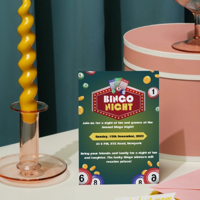 Invitaciones nocturnas de Bingo (Subido por el creador)