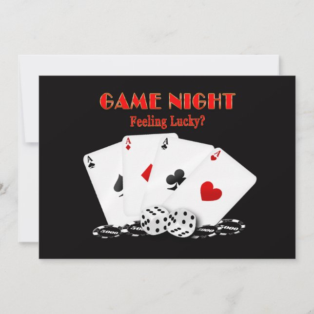 INVITACIONES NOCTURNAS DE JUEGO - Sensación de sue (Anverso)
