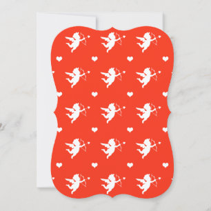 invitaciones nupciales de día de San Valentín rojo
