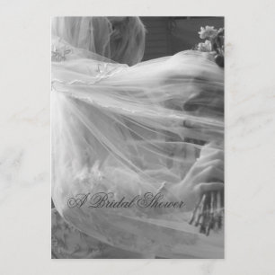 Invitaciones nupciales de la ducha [5 x 7]