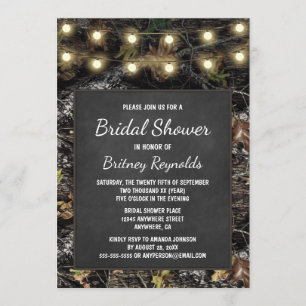 Invitaciones nupciales de la ducha de la pizarra