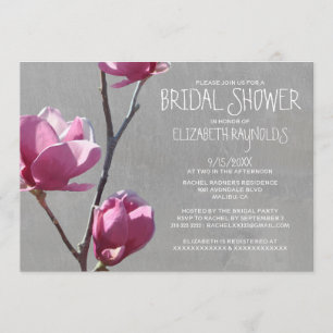 Invitaciones nupciales de la ducha de las