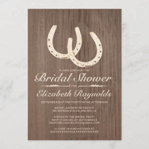 Invitaciones nupciales de la ducha de las