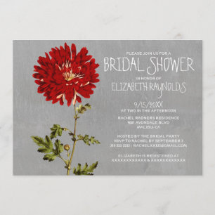 Invitaciones nupciales de la ducha de las mamáes