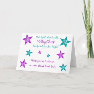 Invitaciones nupciales del voleibol